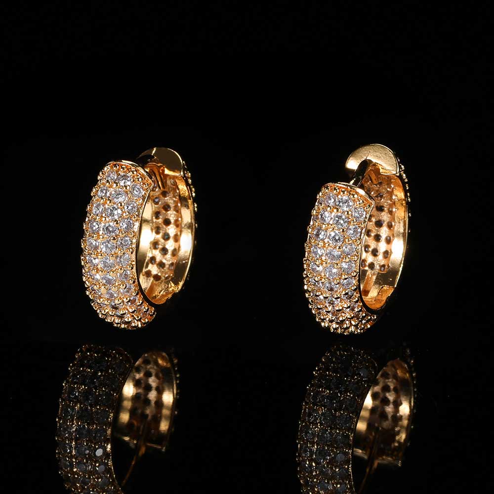 Eternity Earrings (Gold)
