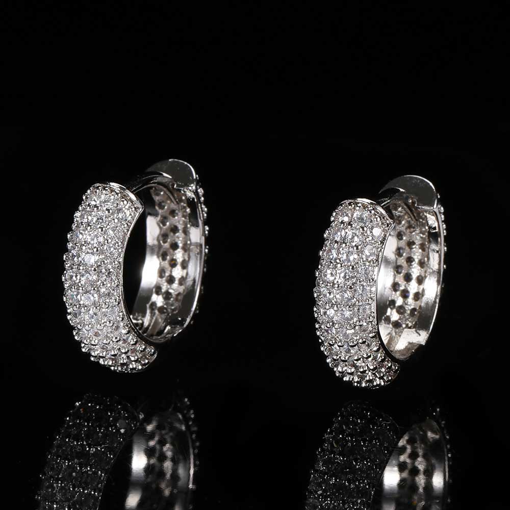 Eternity Earrings (Silver)