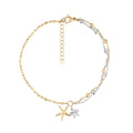 Starfish Duo Charm Bracelet