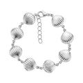 Seashell Charm Link Bracelet