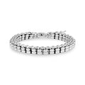 Polished Block Link Bracelet