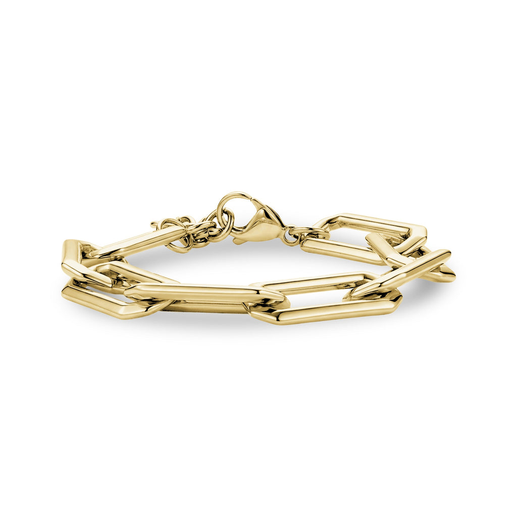 Bold Elongated Link Bracelet