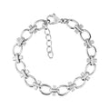 Structured Link Bracelet