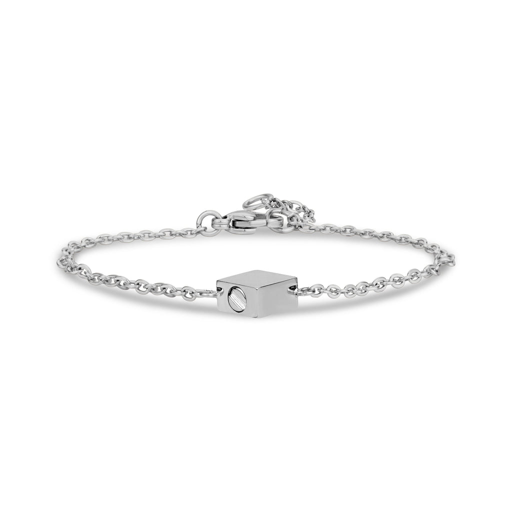 Diamond Square Urn Bracelet