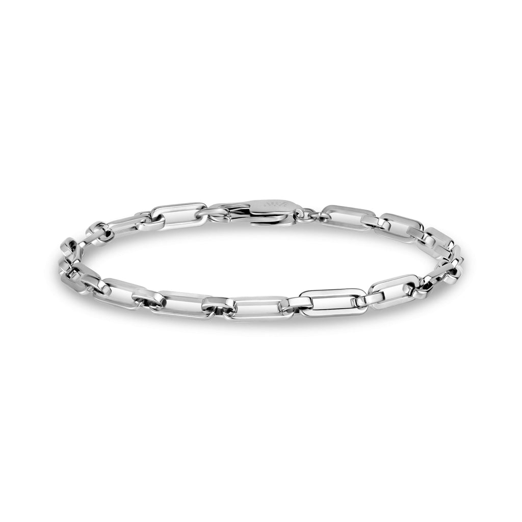 Modern Paper Clip Chain Bracelet