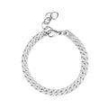 Bold Flat Curb Chain Bracelet