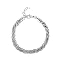 Interwoven Snake Chain Bracelet