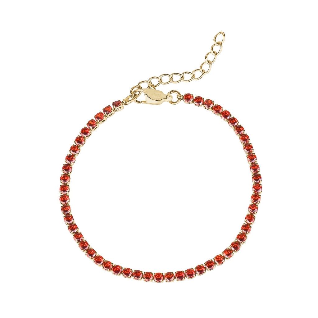 Stackable Spark Tennis Bracelet