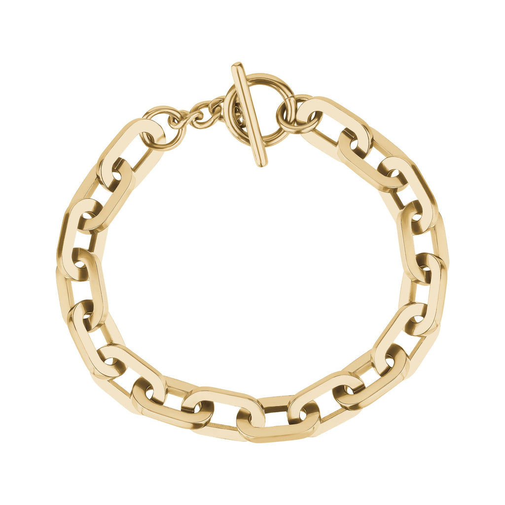 Chunky Paper Clip Bracelet
