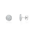 Stone-Set Rounds Studs | 9MM