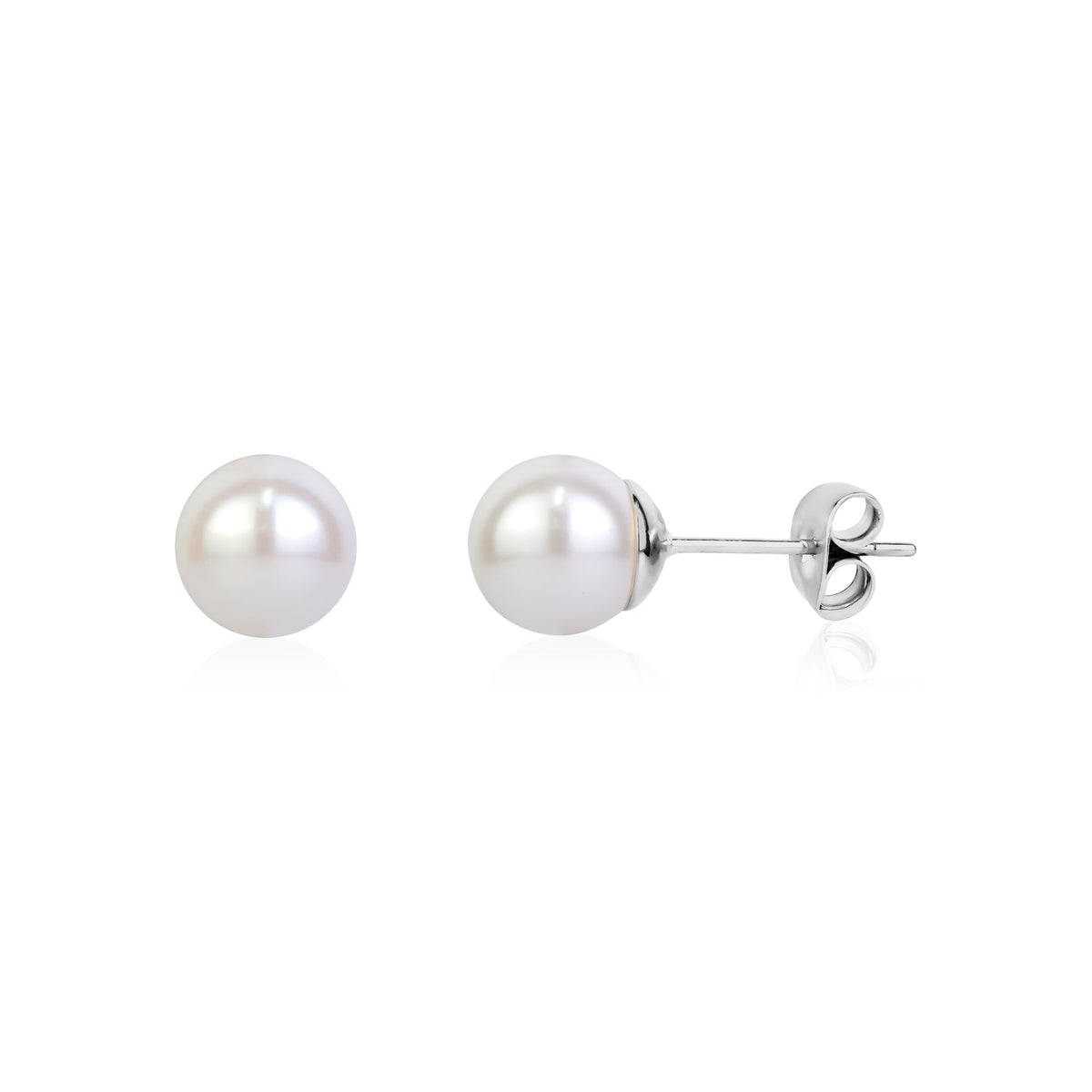 Everyday Pearl Studs | 8MM