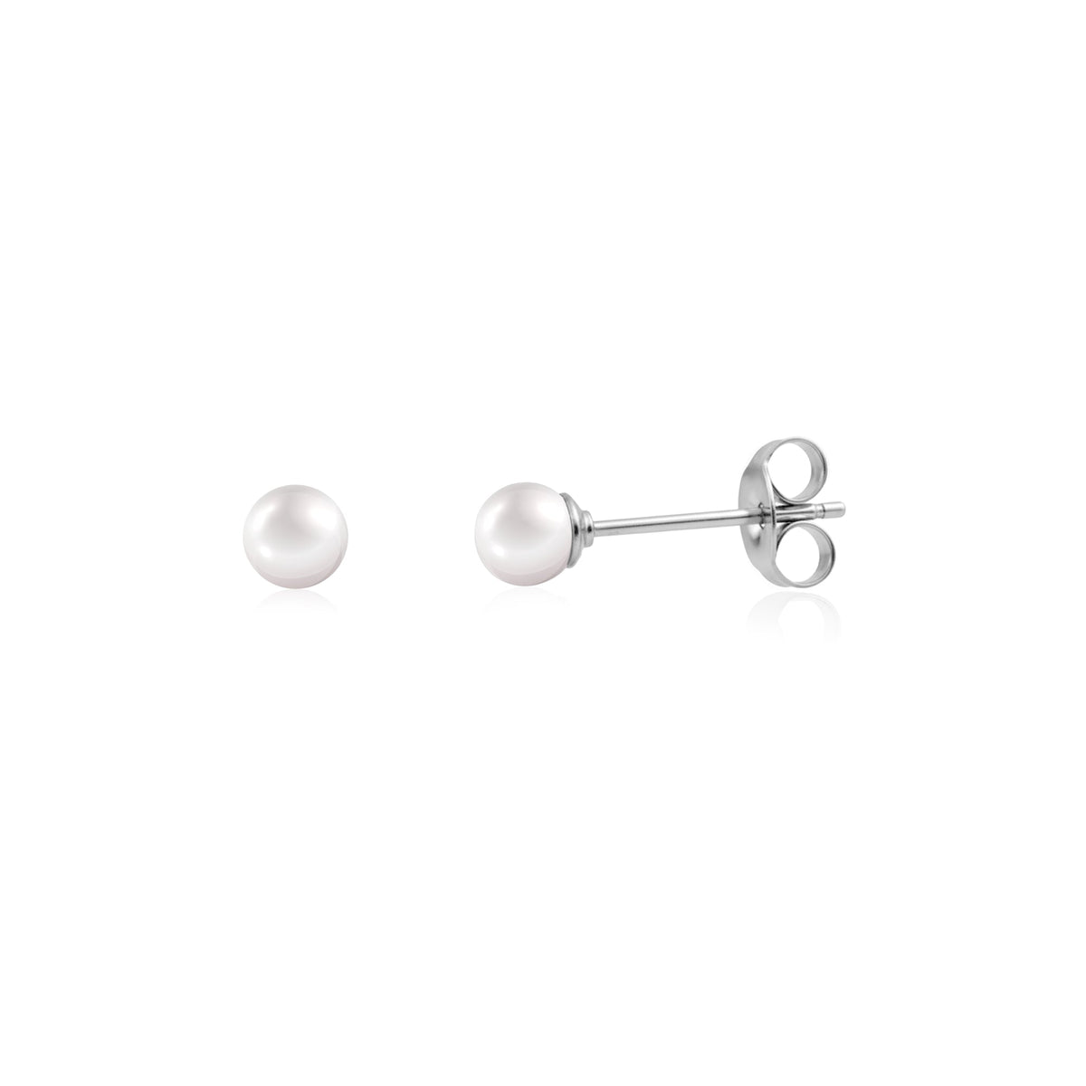 Everyday Mini Pearl Studs | 3.5MM