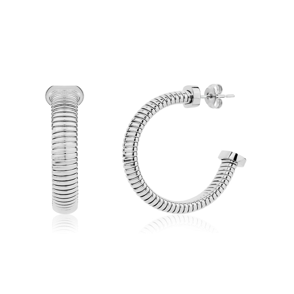 Tubogas Hoop Earrings