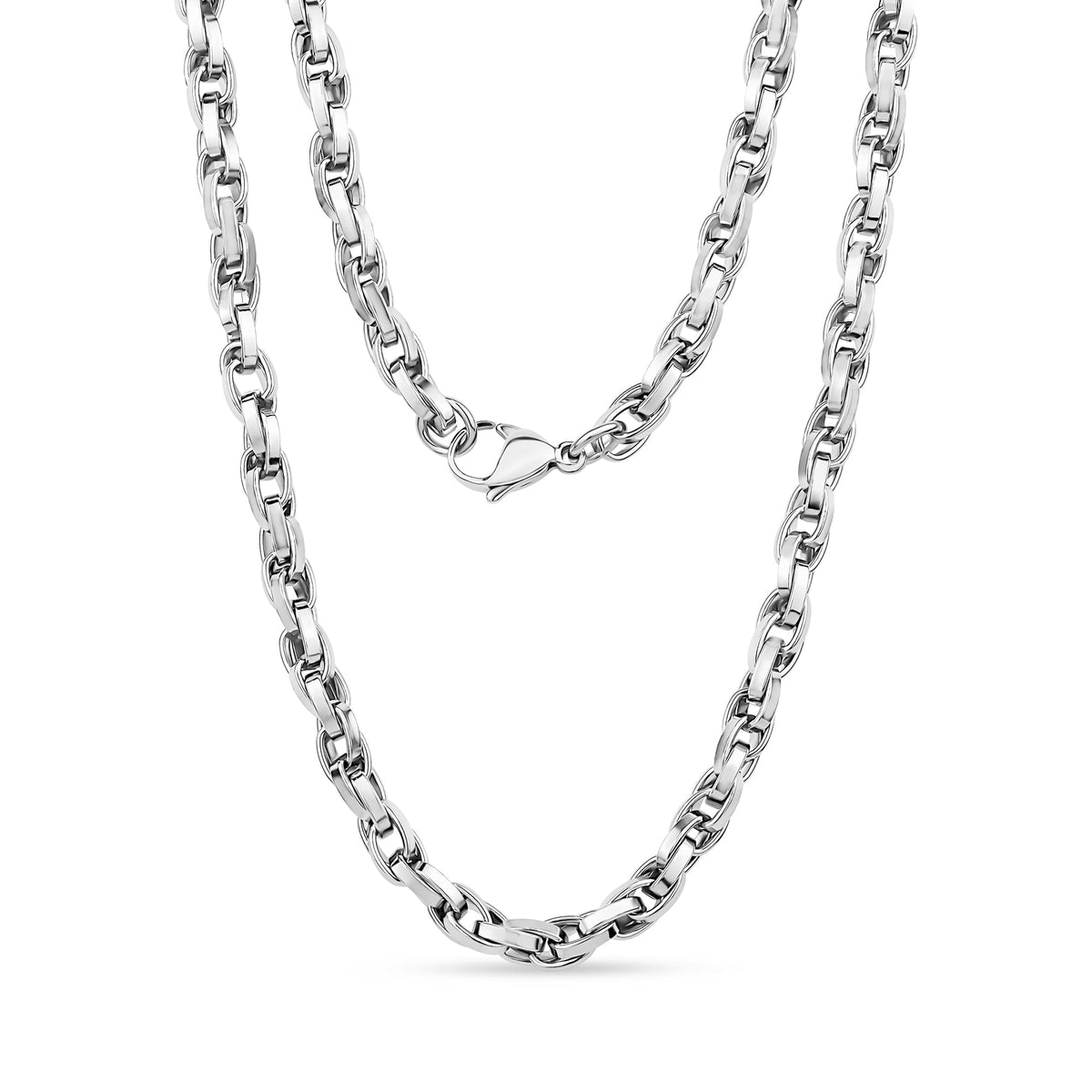 Twist Oval Link Chain
