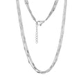 Multi-Chain Tube Necklace