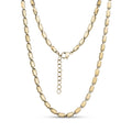Polished Tile Link Necklace