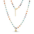 Seashell Tropical Beaded Necklace