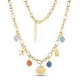 Tropical Charm Gold Necklace