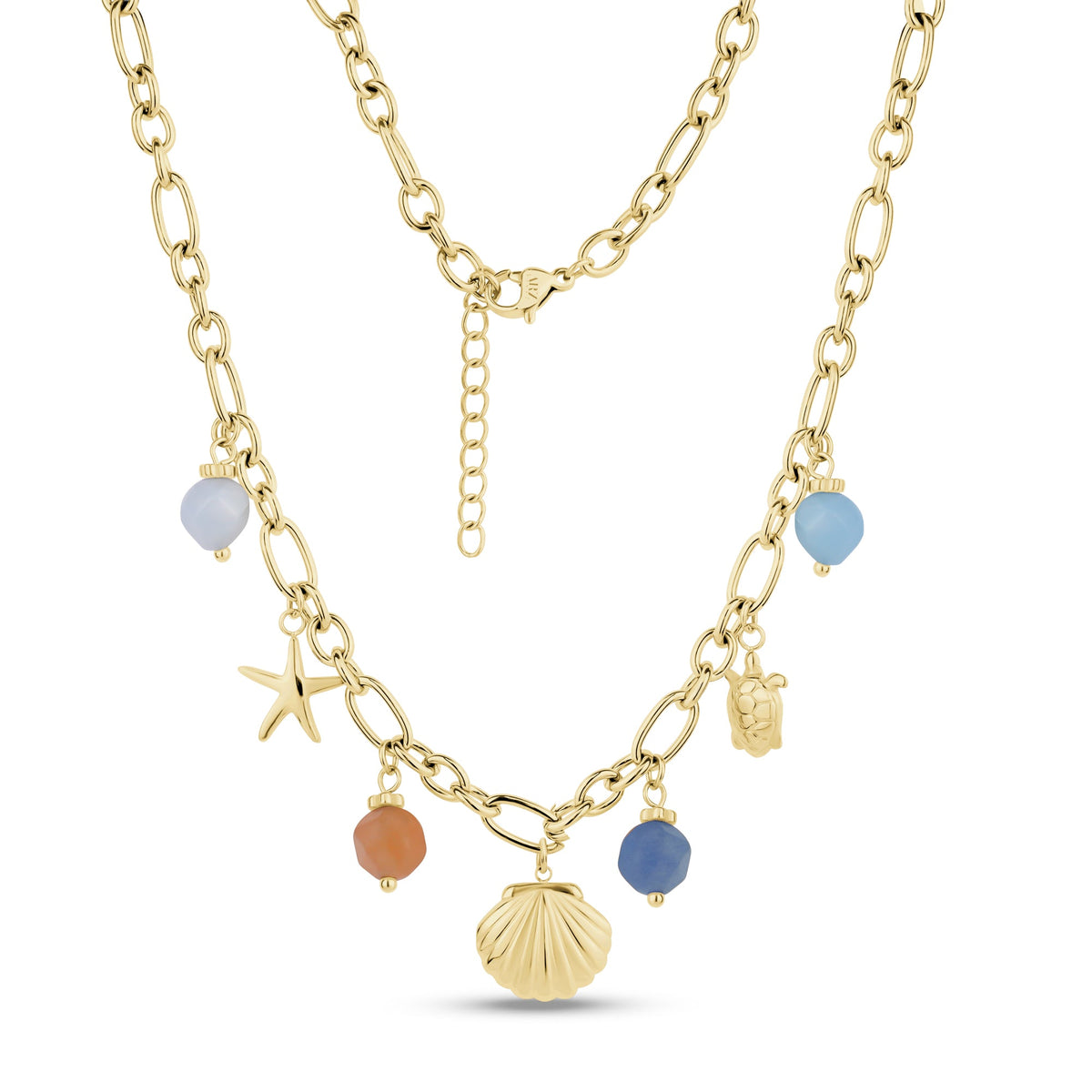 Tropical Charm Gold Necklace