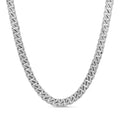 Textured Cuban Link Necklace
