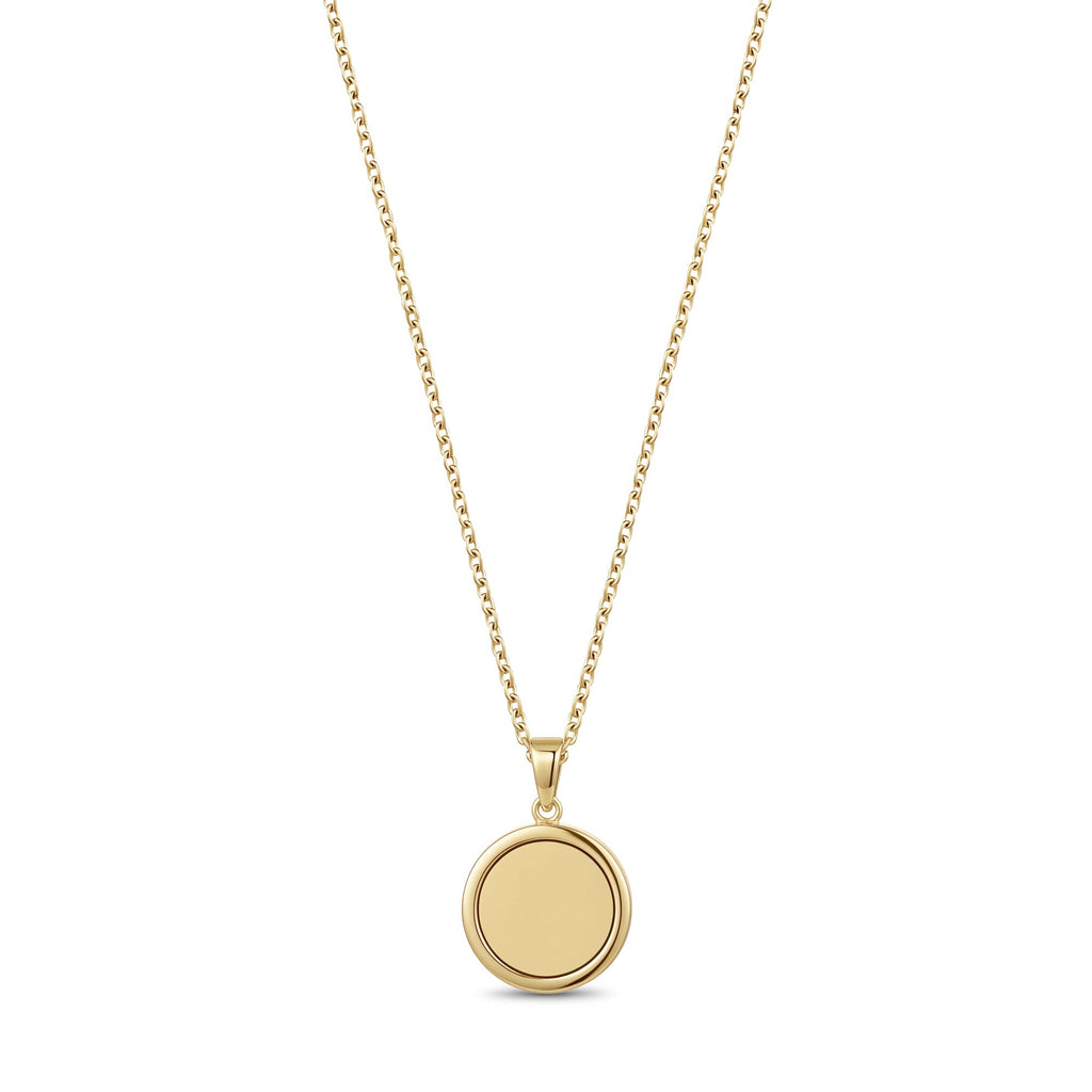 Stardust Round Pendant
