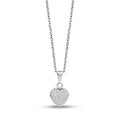 Stone-Set Heart Pendant