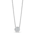 Stone-Set Round Pendant