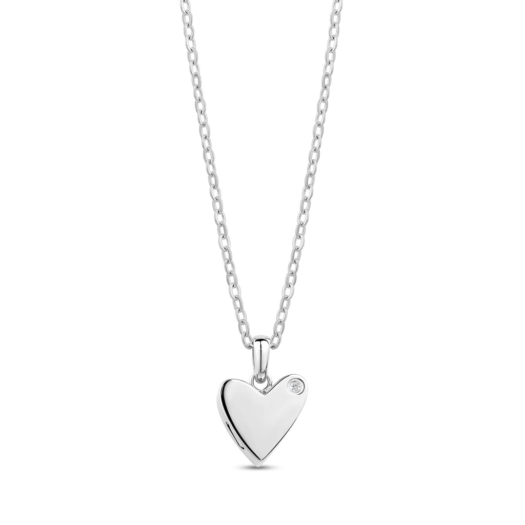 Contemporary Heart Urn Pendant