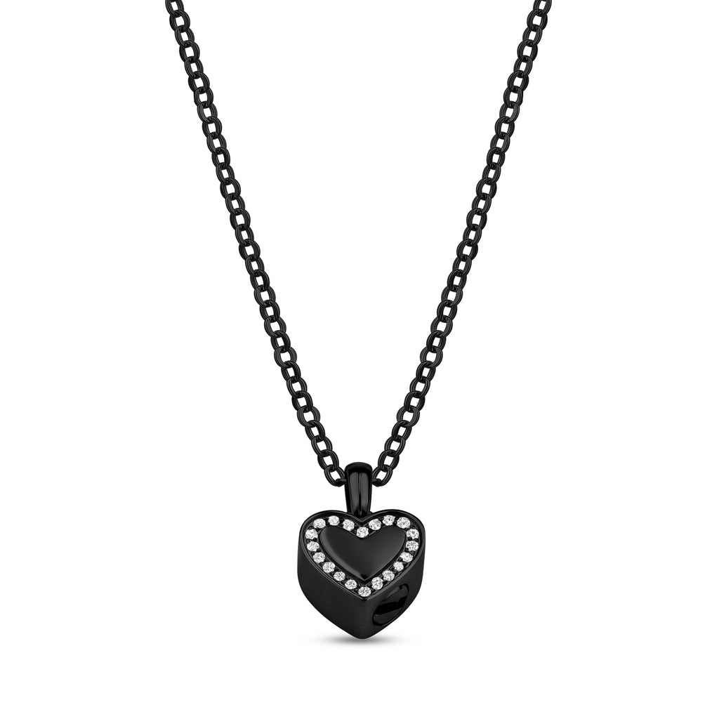Loved Forever Heart Urn Pendant