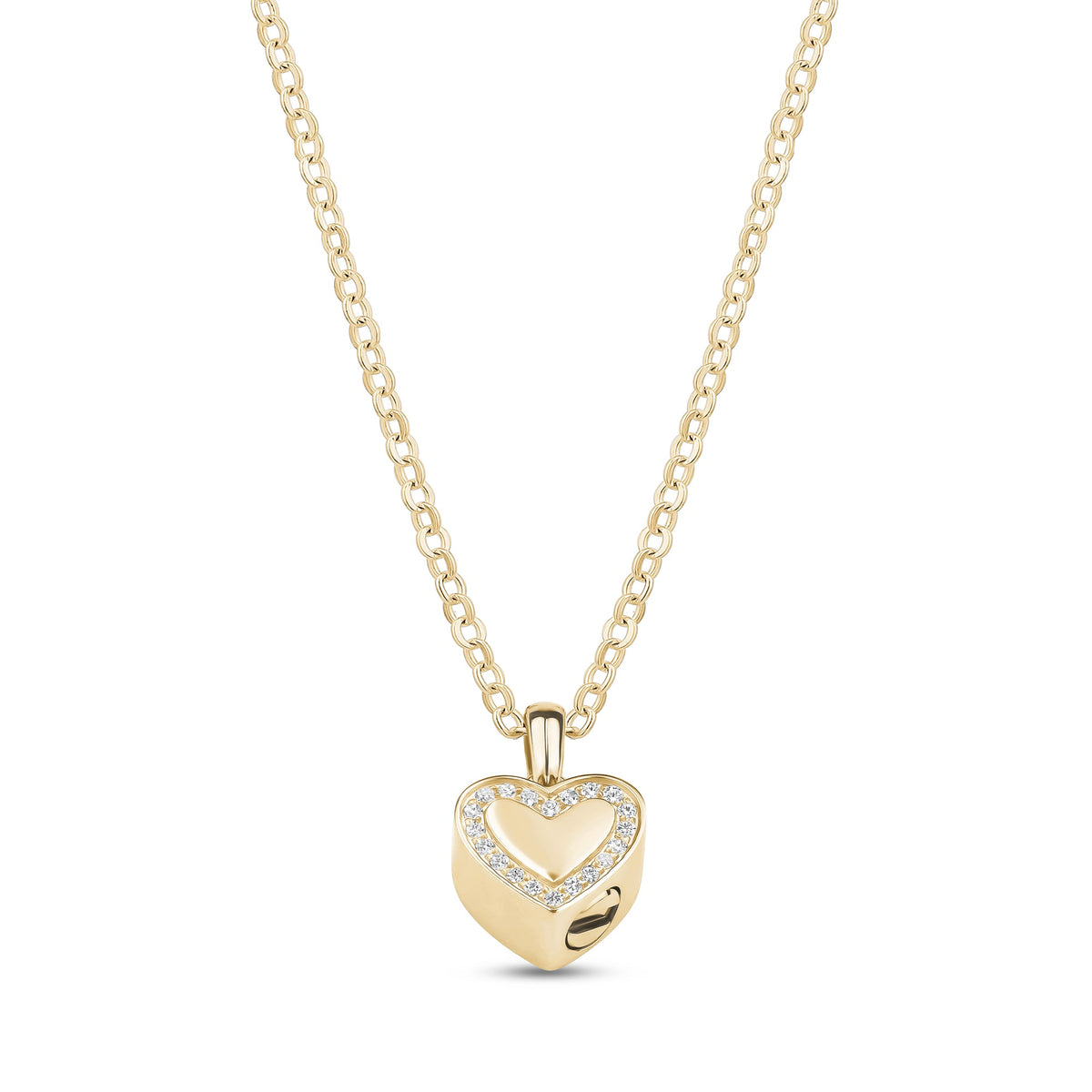 Loved Forever Heart Urn Pendant