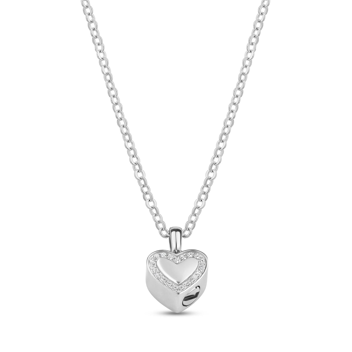 Loved Forever Heart Urn Pendant