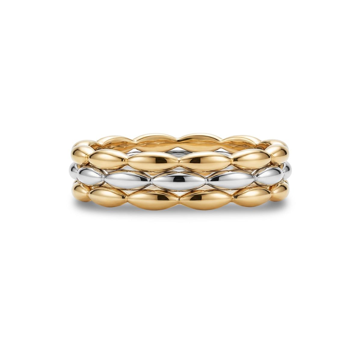 Two-Tone Eternal Chain Band