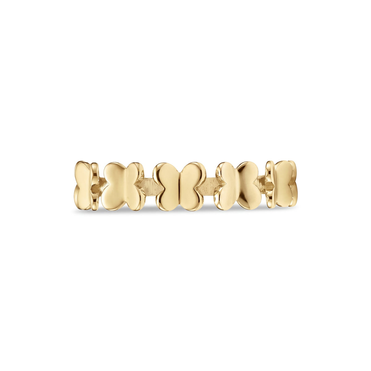 Butterfly Semi Eternity Ring