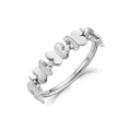 Butterfly Semi Eternity Ring