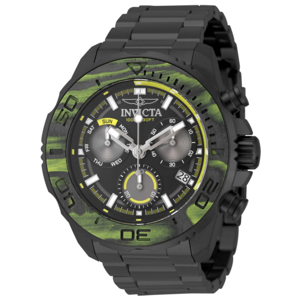 Invicta Men's Carbon Hawk 48mm Quartz Watch IN-51082