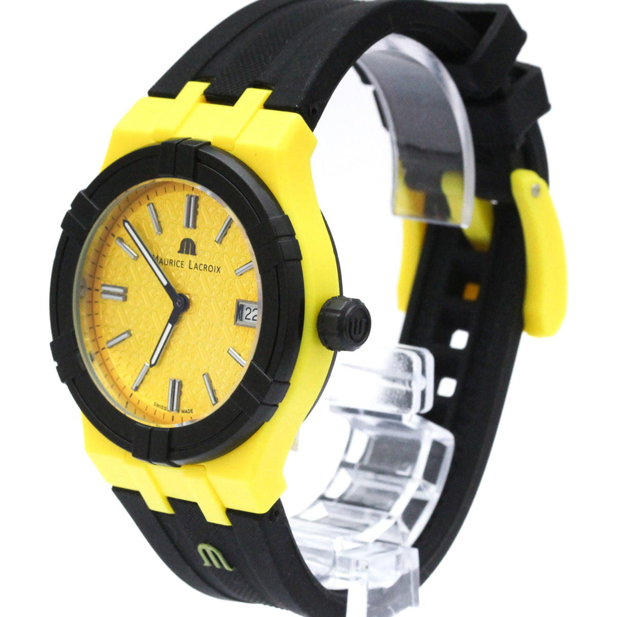 Maurice Lacroix Aikon Tide Plastic Wristwatch (Pre-Owned)