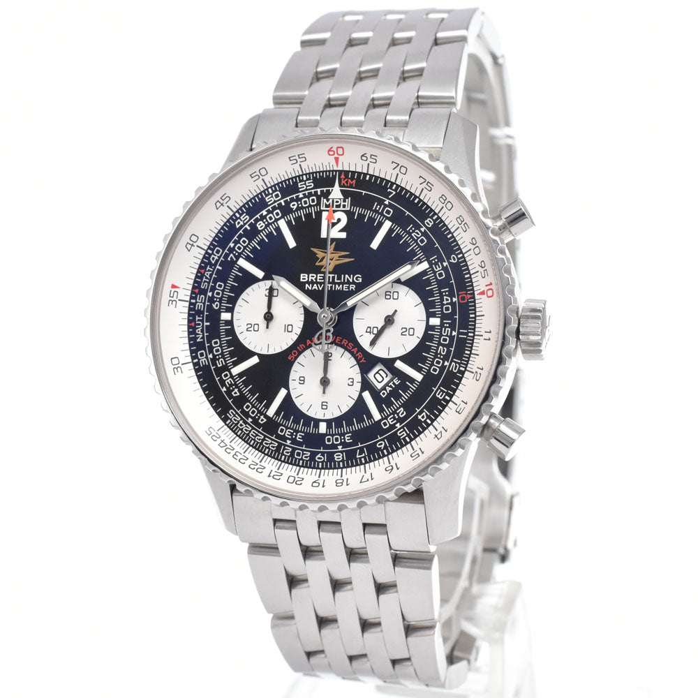 Breitling Navitimer 01 Chronograph Automatic Stainless Steel Watch (Pre-Owned)