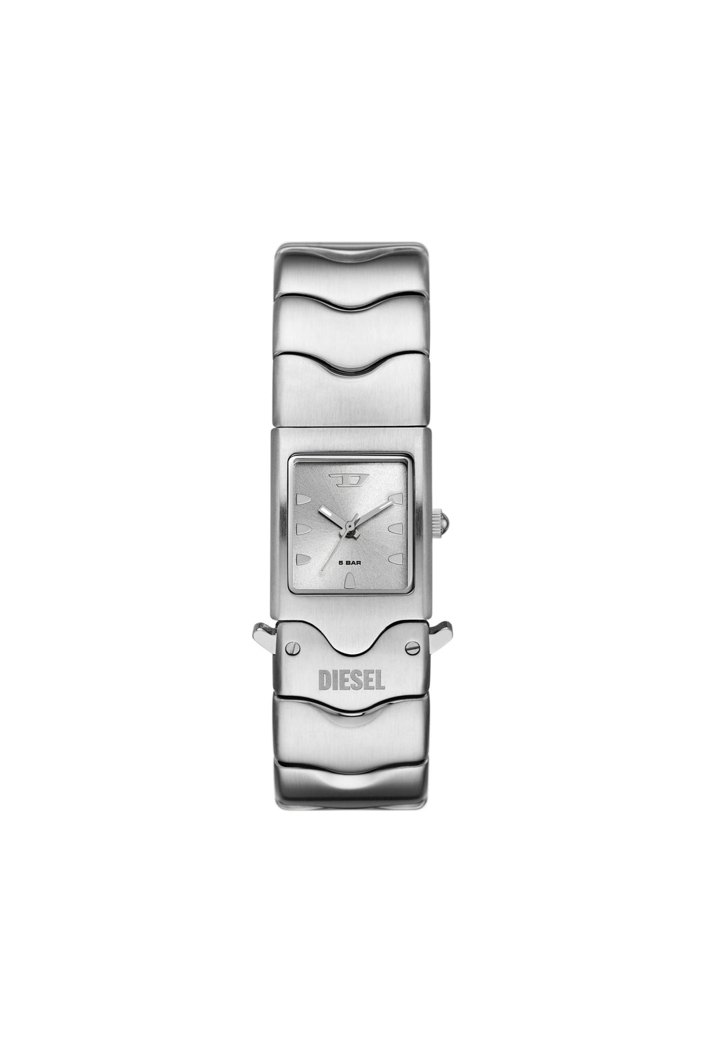 Diesel Closer Three-Hand Stainless Steel Watch