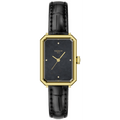 Tissot SRV Black Mother of Pearl Dial Leather Strap Women's Watch T160.110.36.126.00