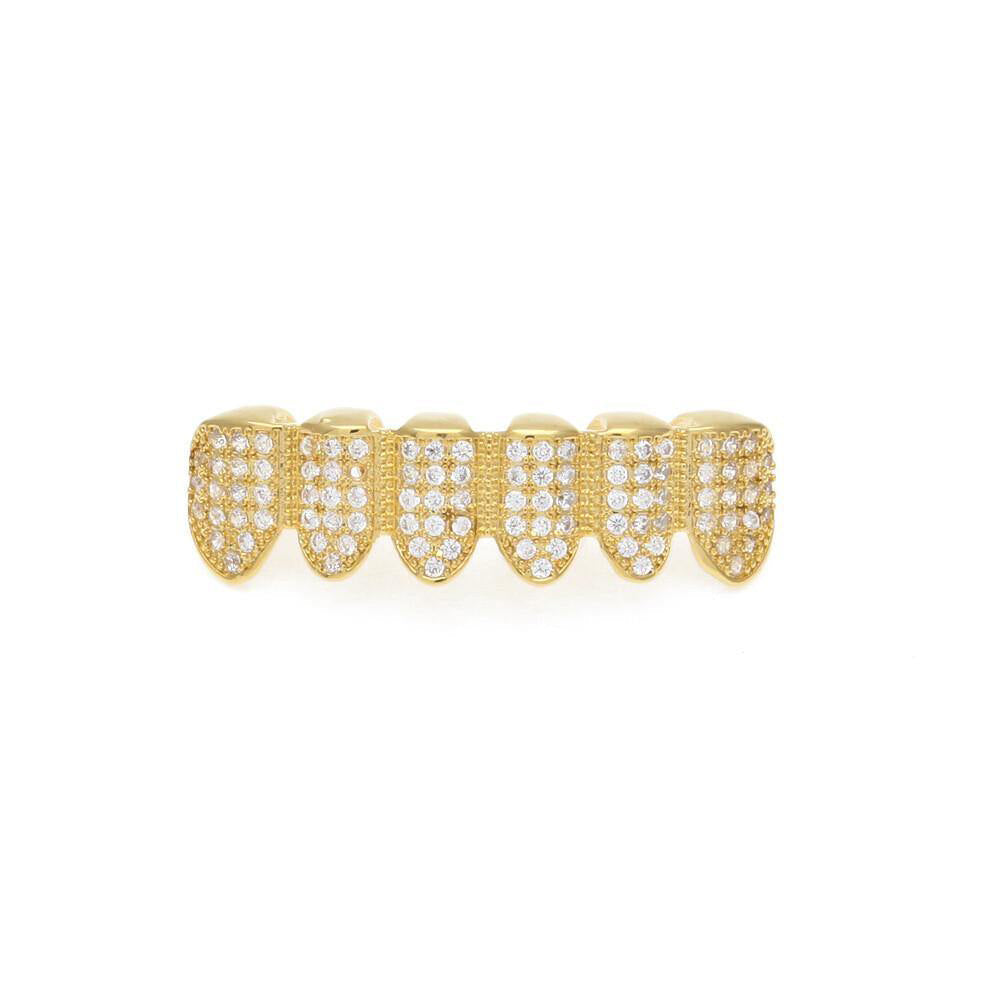 Official Limited Gold-Plated  Micro-inlay CZ Grillz