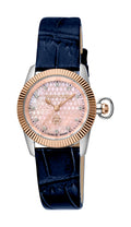 Roberto Cavalli Ladies Rose gold MOP Dial N. Blue Watch