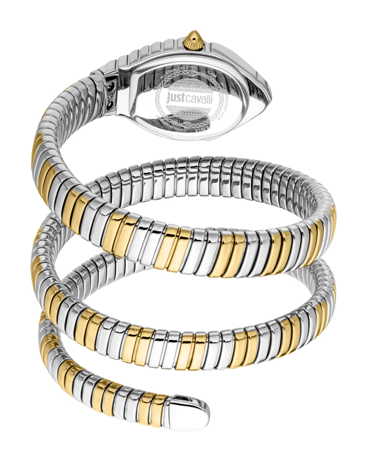 Just Cavalli Women's Snake 316L Stainless Steel Watch