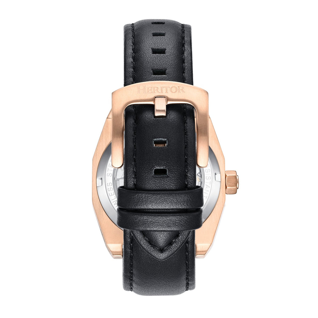 Elliott Leather-Band Watch