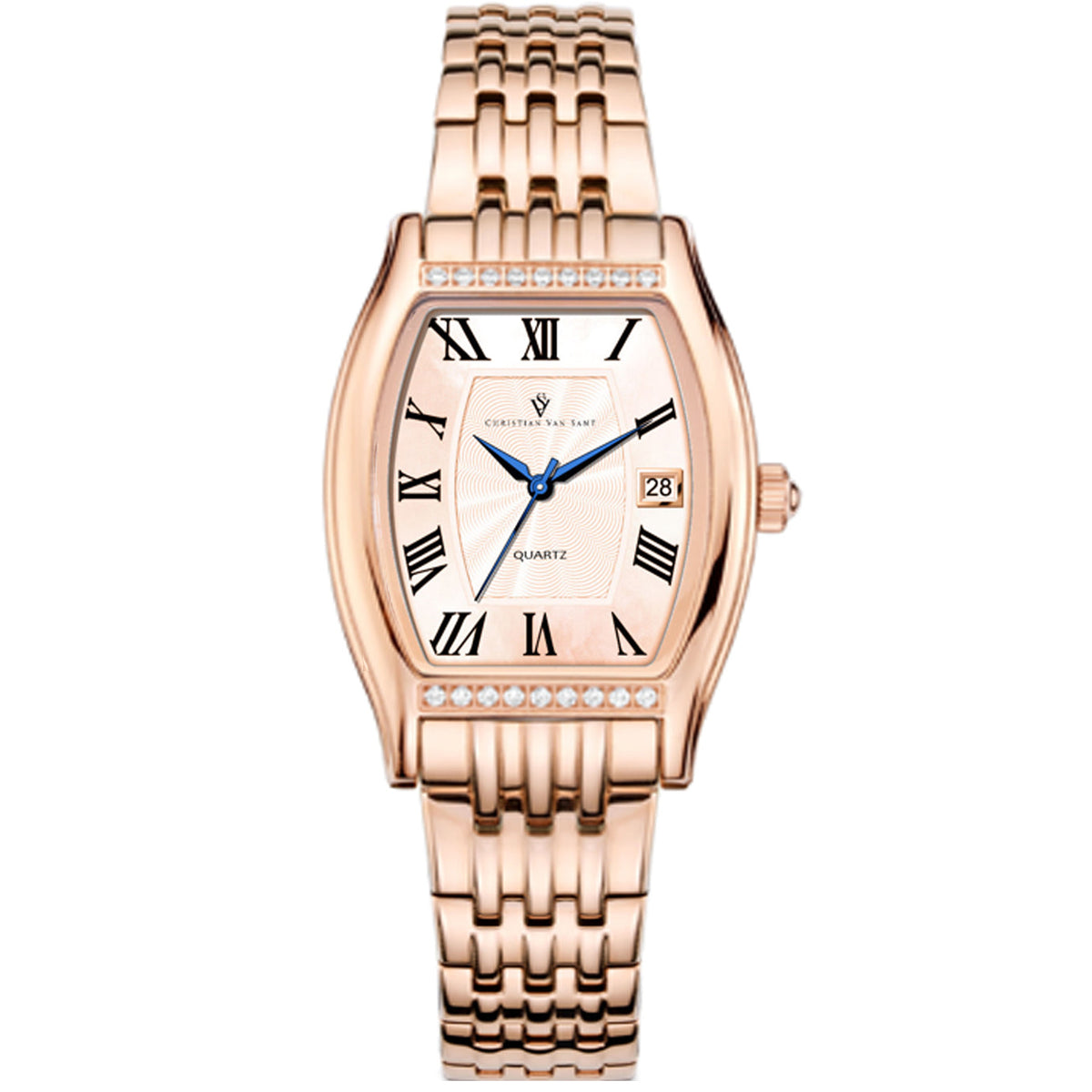 Christian Van Sant Women's Gemma Rose gold Dial Watch