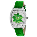 Christian Van Sant Women's Lotus Green Tonneau 36mm