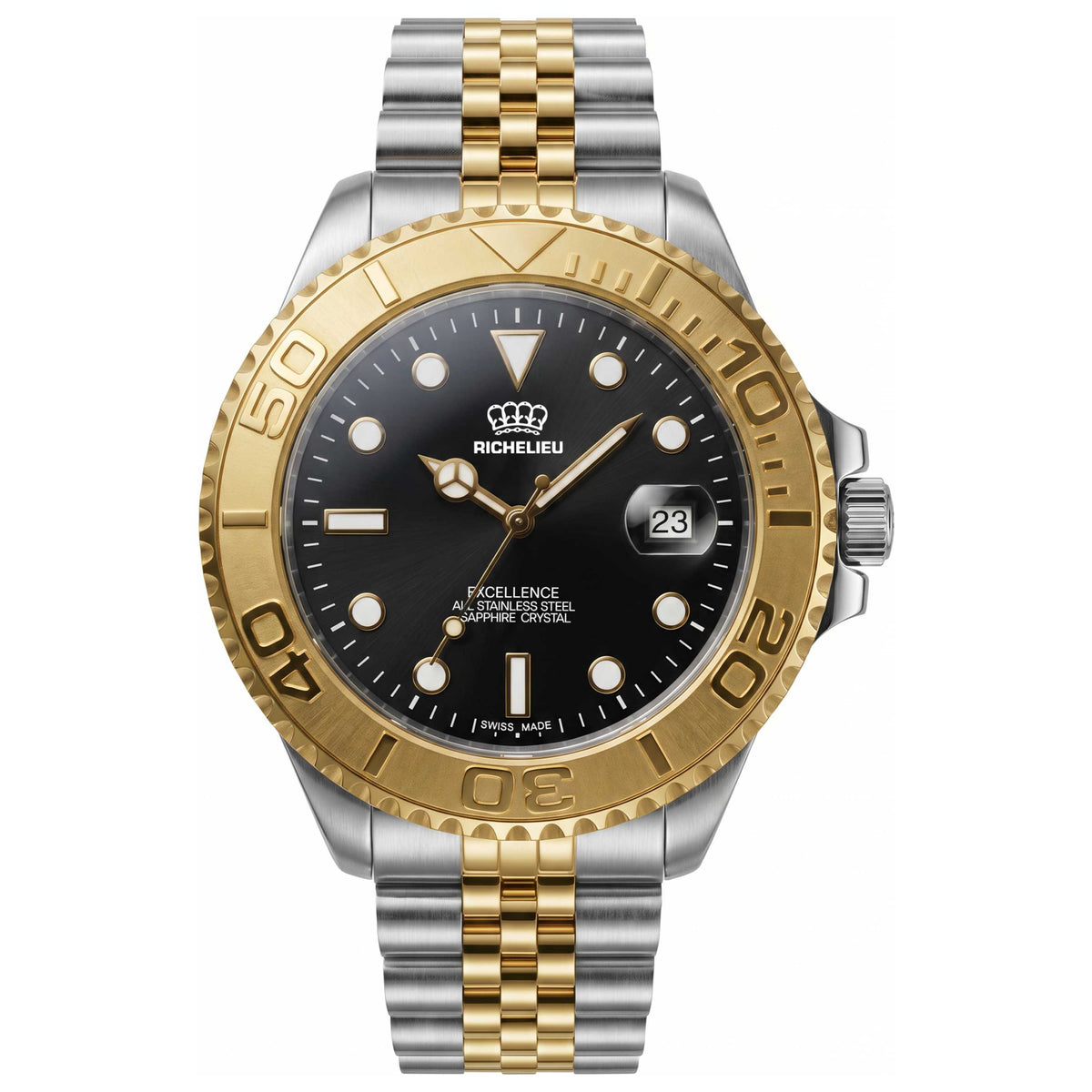 Richelieu Men's Classic 43mm Watch MRI-25YA43-87-941