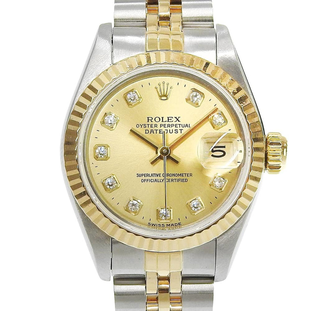 Rolex Stainless Steel yellow gold (18K) Wristwatch (Pre-Owned)