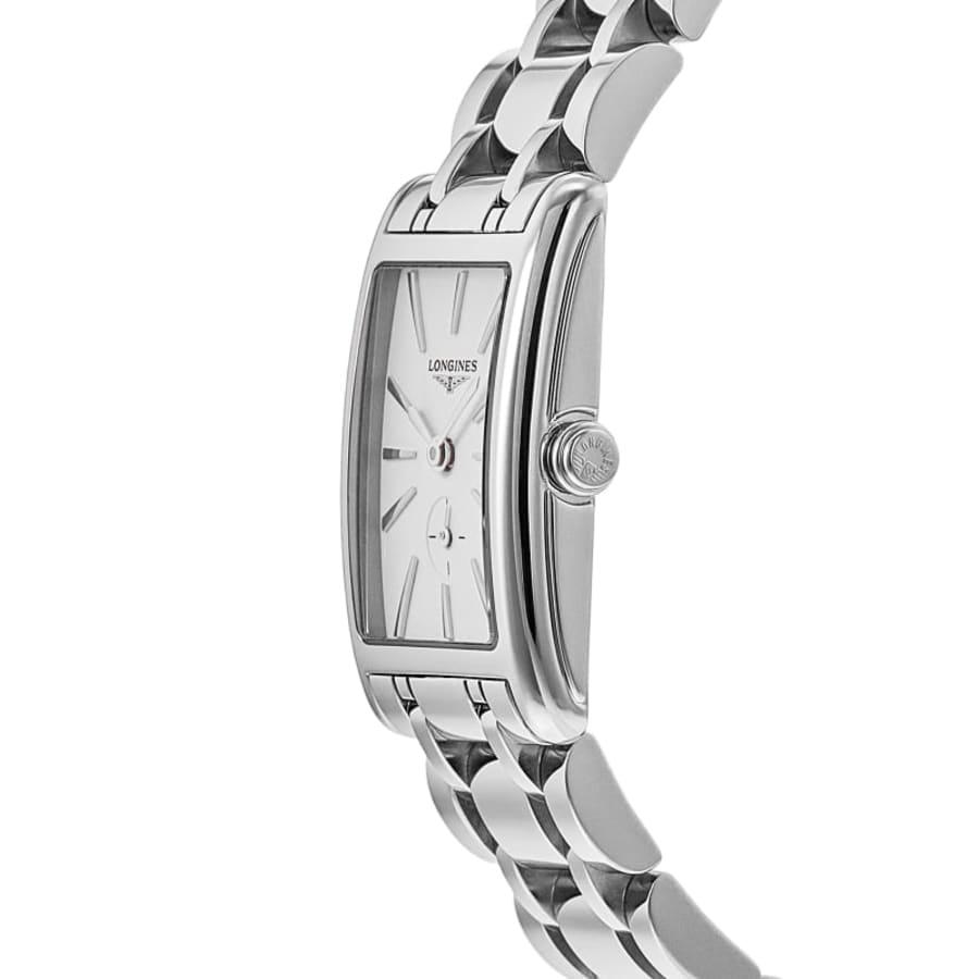 Longines DolceVita Quartz White Dial Stainless Steel Women's Watch L5.255.4.11.6