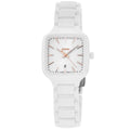 Rado TRUE Square White Dial Ceramic Women's Watch R27072012