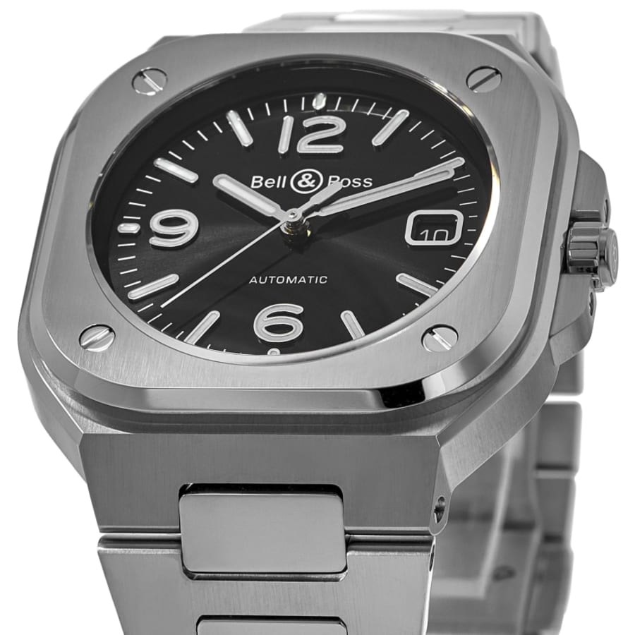 Bell & Ross BR 05 Black Dial Stainless Steel Men's Watch BR05A-BL-ST/SST